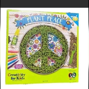 Creativity for Kids Plant A Peace Garden Kit Peace Garden Craft Kit for Kids NIB